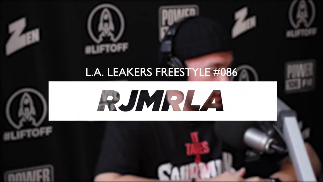 RJ "Pure Water"  Freestyle @ Power 106 "The Liftoff" with DJ Sour Milk & Justin Credible, 07-24-2019