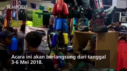 Berburu Peralatan Outdoor di Indofest 2018