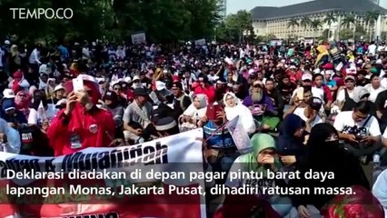 Menuai Pro-Kontra, Deklarasi #2019GantiPresiden Tetap Digelar