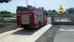 Rimini - Scontro sulla Adriatica, auto si ribalta 2 feriti (29.07.19)