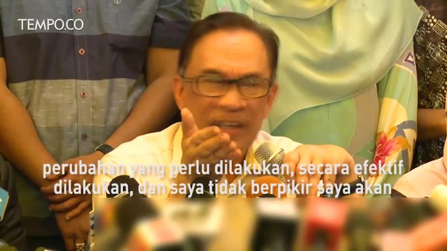 Anwar Ibrahim Bebas Setelah Terima Grasi