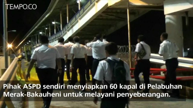 Kemenhub Pastikan Pelabuhan Merak 90 Persen Siap Dilalui Pemudik