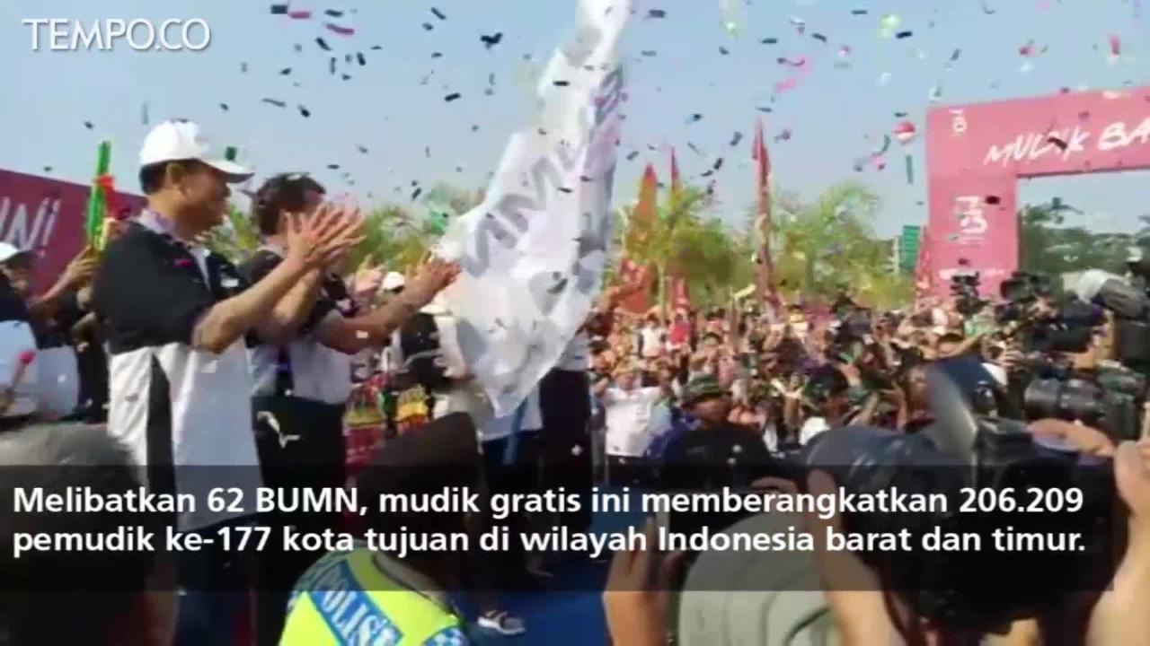 Mudik Gratis BUMN Alihkan Sepeda Motor ke Moda yang Aman