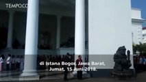 Presiden Joko Widodo Open House di Istana Bogor