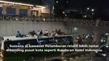 Kemeriahan Malam Takbiran di Petamburan