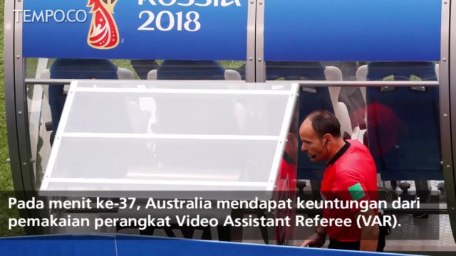Piala Dunia 2018: Denmark vs Australia 1-1, VAR Jadi Penyelamat