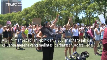 Protes Kebijakan Imigrasi Pemerintah Donald Trump