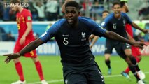 Sundulan Umtiti Bawa Prancis ke Final Piala Dunia 2018