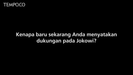 TGB: Saya Dukung Jokowi Sejak Lama