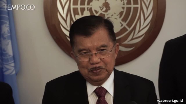 Jusuf Kalla Sebut Pidato Trump Lebih Tenang