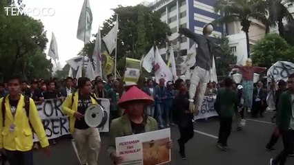 Tuntutan Mahasiswa di Hari Tani Nasional 2018