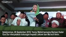 Didukung Yenny Wahid, Begini Komentar Jokowi