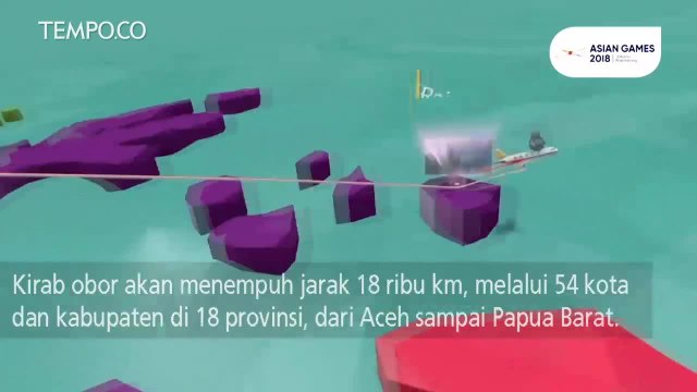 Rute Pawai Obor Asian Games 2018