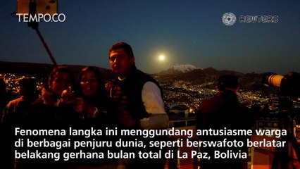 Gerhana Bulan Juli di Berbagai Negara