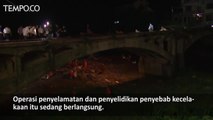 Jembatan Runtuh di Cina, 8 Orang Tewas
