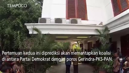 Pertemuan SBY - Prabowo Mantapkan Koalisi