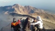 Ratusan Pendaki Masih Terjebak di Gunung Rinjani