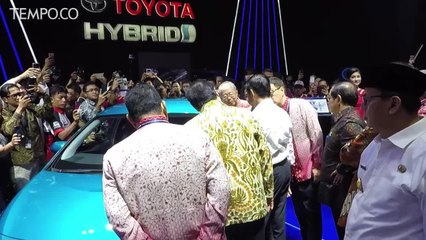 Buka GIIAS 2018, Jokowi Ingin Mobil Dalam Negeri Kuasai Pasar