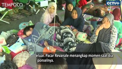 Dua Hari Gadis Ini Terkubur di Reruntuhan Gempa Lombok