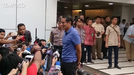 Prabowo dan Sandiaga Uno Melakukan Pemeriksaan Kesehatan