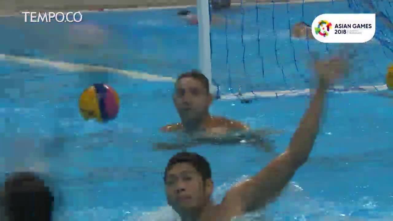 Polo Air Putra Bersiap Hadapi Tim Tangguh