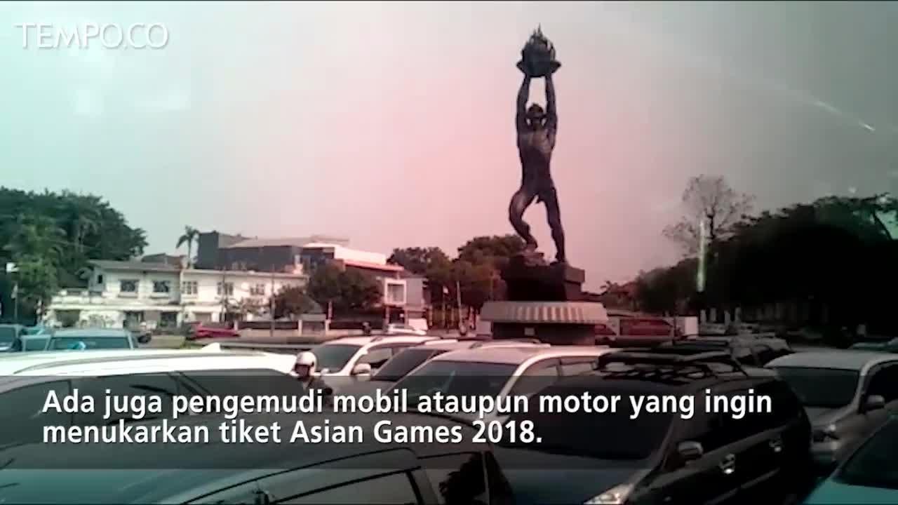 Macet Menjelang Pembukaan Asian Games