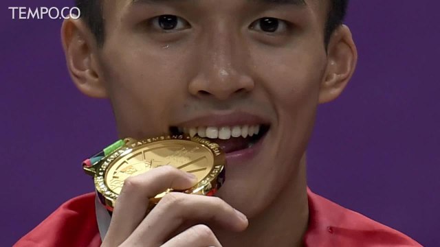 Jonatan Christie Sumbang Emas ke-23 Bagi Indonesia