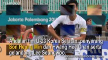 Si Tampan Son Heung Min, Siap ke Final Sepak Bola Asian Games