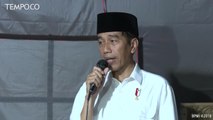 Presiden Jokowi Hibur Anak-Anak Terdampak Gempa Lombok