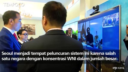 Kunjungi Korea Selatan, Joko Widodo Luncurkan Portal Peduli WNI