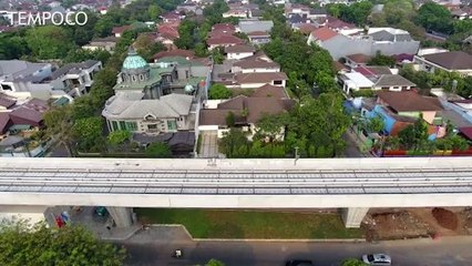Uji Coba LRT Tahap 1