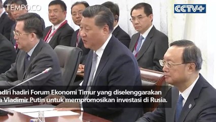 Pertemuan Xi Jinping dan Shinzo Abe Bahas Stabilitas Global