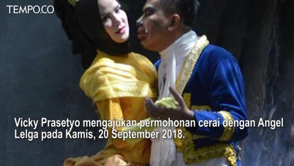 Pernikahan Angel Lelga dan Vicky Prasetyo di Ujung Tanduk