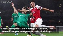 Arsenal Taklukan Vorskla, Mesut Ozil Sumbang Satu Gol