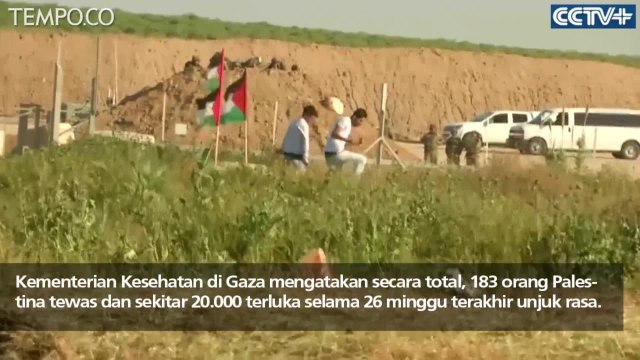 Satu Tewas dan 300 Terluka, Saat Demonstran Palestina dan Tentara Israel