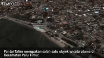 Pantai Talise Palu Luluh Lantak Diterjang Gempa dan Tsunami