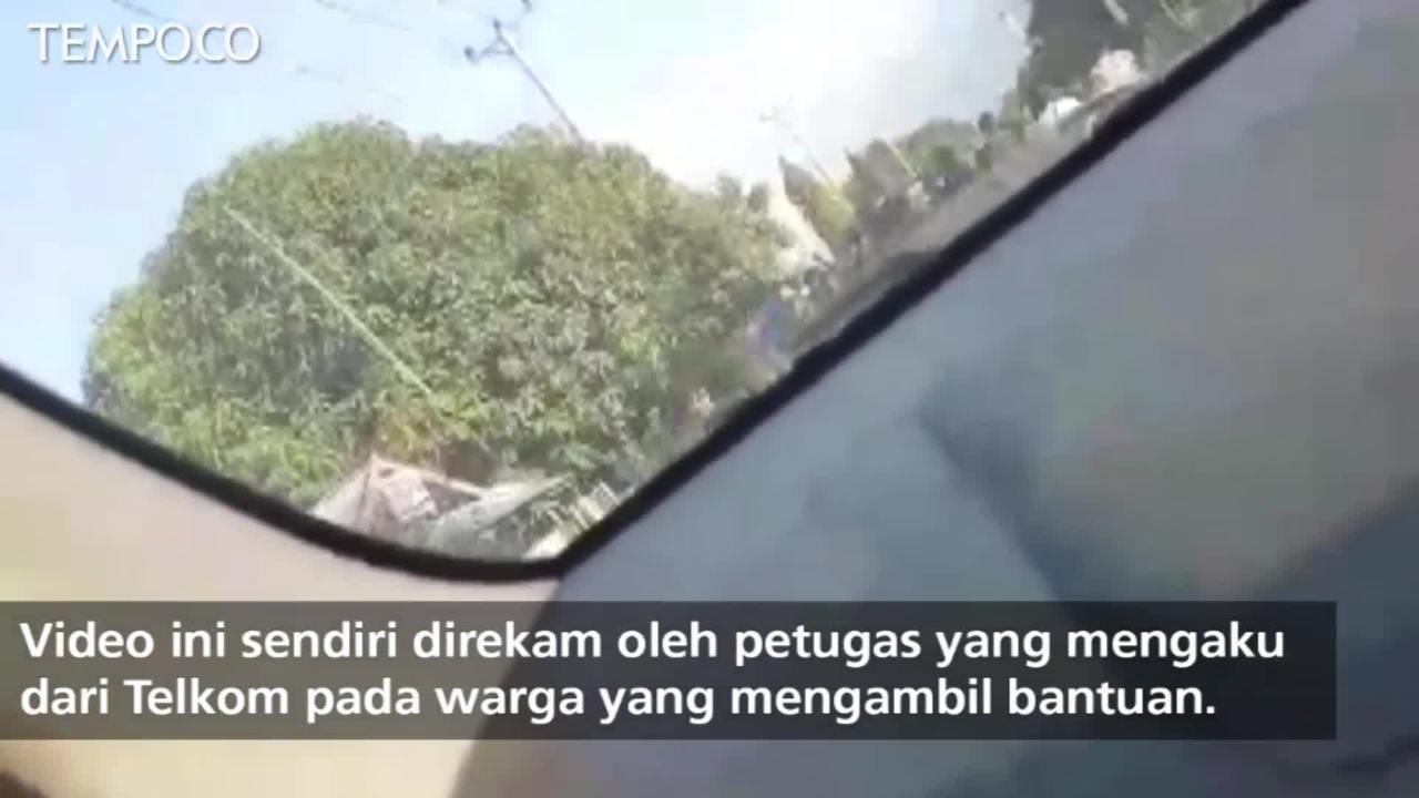 Bantuan Bencana Gempa dan Tsunami Palu Dicegat...