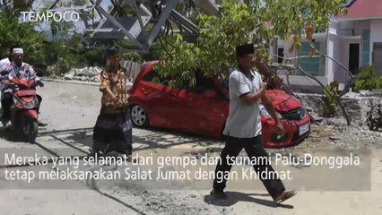 Salat Jumat Pertama Setelah Gempa dan Tsunami Palu