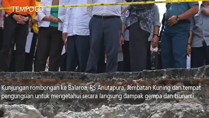 Jusuf Kalla Dampangi CEO Bank Dunia dan Sekjen PBB Meninjau Palu