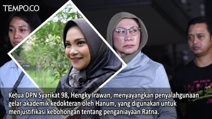 Hanum Rais Soal Hoax Ratna Masih Berlanjut