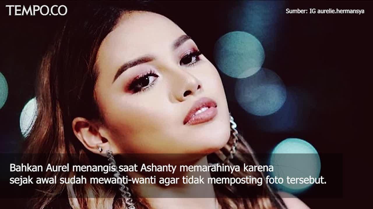 Marahnya Ashanty Saat Aurel Pamer Foto Berbikini ke Media Sosial