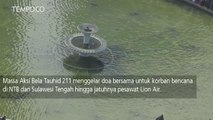 Massa Aksi Bela Tauhid 211 Gelar Doa Bersama