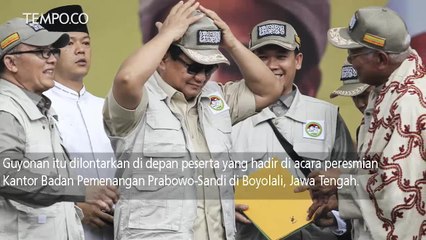 Polemik Pidato Prabowo Sebut Tampang Boyolali