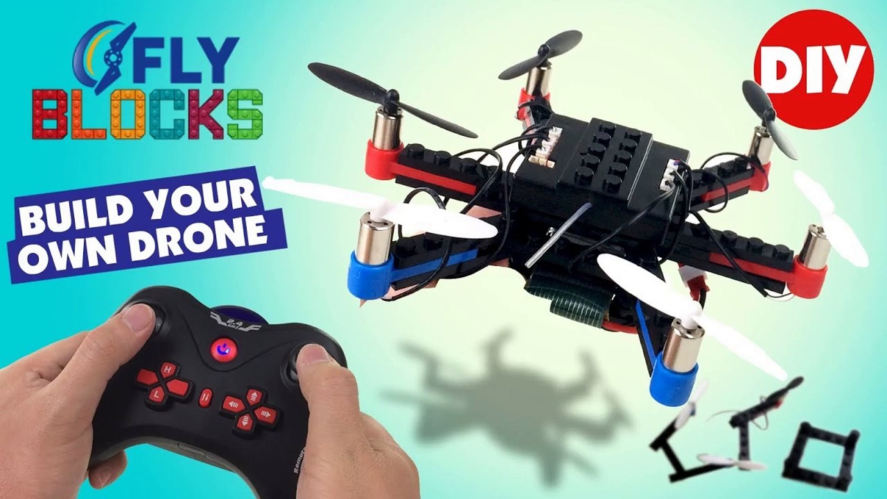 FlyBlocks DIY Drone Kit Construction Toy Build 4 models || Keiths Toy Box