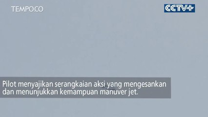 Kolaborasi Cina dan Pakistan Tampilkan Aksi Pertunjukan Udara