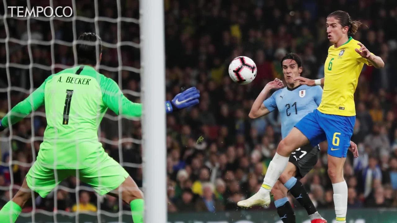 Pinalti Neymar Jadi Penentu Kemenangan Brasil Vs Uruguay