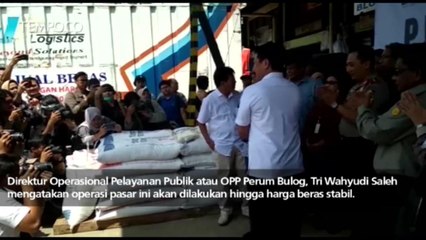 Cara Bulog Stabilkan Harga Beras