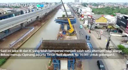 Video Drone: Progres Pembangunan Tol Becakayu
