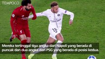 Tumbang dari PSG, Kesempatan Lolos Liverpool Kian Tipis