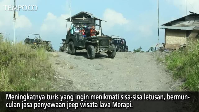 Lava Pijar Gunung Merapi Jadi Tarik Wisatawan